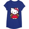 image:imageHello Kitty Valentine Teddy Bear Tee Shirt TShirtRoyal Blue