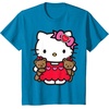 image:imageHello Kitty Valentine Teddy Bear Tee Shirt TShirtSapphire Blue