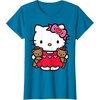 image:imageHello Kitty Valentine Teddy Bear Tee Shirt TShirtSapphire Blue