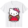 image:imageHello Kitty Valentine Teddy Bear Tee Shirt TShirtWhite