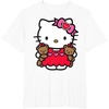 image:imageHello Kitty Valentine Teddy Bear Tee Shirt TShirtWhite