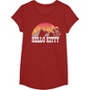 image:imageHello Kitty Wild West Tee Shirt TShirtCranberry Red