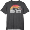 image:imageHello Kitty Wild West Tee Shirt TShirtDark Heather Grey