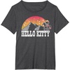 image:imageHello Kitty Wild West Tee Shirt TShirtDark Heather Grey