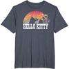 image:imageHello Kitty Wild West Tee Shirt TShirtHeather Blue