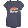 image:imageHello Kitty Wild West Tee Shirt TShirtHeather Blue