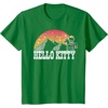 image:imageHello Kitty Wild West Tee Shirt TShirtKelly Green