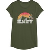 image:imageHello Kitty Wild West Tee Shirt TShirtOlive Green