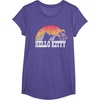 image:imageHello Kitty Wild West Tee Shirt TShirtPurple Heather