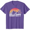 image:imageHello Kitty Wild West Tee Shirt TShirtPurple Heather