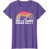 image:imageHello Kitty Wild West Tee Shirt TShirtPurple Heather
