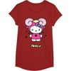 image:imageHello Kitty Zodiac Aries Tee Shirt TShirtCranberry Red