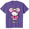 image:imageHello Kitty Zodiac Aries Tee Shirt TShirtPurple Heather