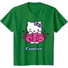 image:imageHello Kitty Zodiac Cancer Tee Shirt TShirtKelly Green