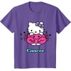 image:imageHello Kitty Zodiac Cancer Tee Shirt TShirtPurple Heather