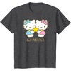 image:imageHello Kitty Zodiac Gemini TShirtDark Heather Grey