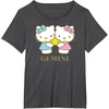 image:imageHello Kitty Zodiac Gemini TShirtDark Heather Grey