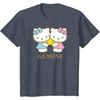 image:imageHello Kitty Zodiac Gemini TShirtHeather Blue