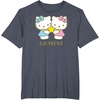 image:imageHello Kitty Zodiac Gemini TShirtHeather Blue