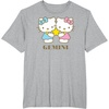 image:imageHello Kitty Zodiac Gemini TShirtHeather Grey