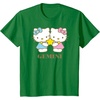 image:imageHello Kitty Zodiac Gemini TShirtKelly Green