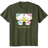 image:imageHello Kitty Zodiac Gemini TShirtOlive Green