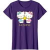 image:imageHello Kitty Zodiac Gemini TShirtPurple
