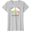 image:imageHello Kitty Zodiac Gemini TShirtSilver Grey