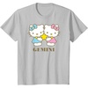 image:imageHello Kitty Zodiac Gemini TShirtSilver Grey