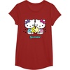 image:imageHello Kitty Zodiac Gemini Tee Shirt TShirtCranberry Red