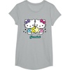 image:imageHello Kitty Zodiac Gemini Tee Shirt TShirtHeather Grey