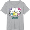 image:imageHello Kitty Zodiac Gemini Tee Shirt TShirtHeather Grey