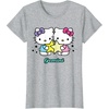 image:imageHello Kitty Zodiac Gemini Tee Shirt TShirtHeather Grey