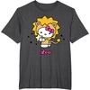 image:imageHello Kitty Zodiac Leo Tee Shirt TShirtDark Heather Grey
