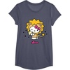 image:imageHello Kitty Zodiac Leo Tee Shirt TShirtHeather Blue