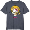 image:imageHello Kitty Zodiac Leo Tee Shirt TShirtHeather Blue