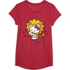 image:imageHello Kitty Zodiac Leo Tee Shirt TShirtRed Heather