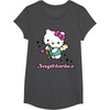 image:imageHello Kitty Zodiac Sagittarius Tee Shirt TShirtDark Heather Grey
