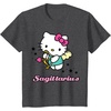 image:imageHello Kitty Zodiac Sagittarius Tee Shirt TShirtDark Heather Grey