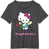 image:imageHello Kitty Zodiac Sagittarius Tee Shirt TShirtDark Heather Grey