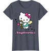 image:imageHello Kitty Zodiac Sagittarius Tee Shirt TShirtHeather Blue