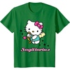 image:imageHello Kitty Zodiac Sagittarius Tee Shirt TShirtKelly Green