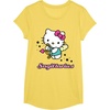 image:imageHello Kitty Zodiac Sagittarius Tee Shirt TShirtLemon Yellow
