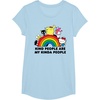 image:imageHello Kitty and Friends Kind People are My Kinda People TShirtBaby Blue