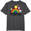 image:imageHello Kitty and Friends Kind People are My Kinda People TShirtDark Heather Grey