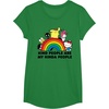 image:imageHello Kitty and Friends Kind People are My Kinda People TShirtKelly Green