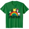 image:imageHello Kitty and Friends Kind People are My Kinda People TShirtKelly Green