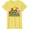 image:imageHello Kitty and Friends Kind People are My Kinda People TShirtLemon Yellow