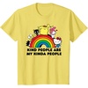 image:imageHello Kitty and Friends Kind People are My Kinda People TShirtLemon Yellow