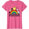 image:imageHello Kitty and Friends Kind People are My Kinda People TShirtPink Heather